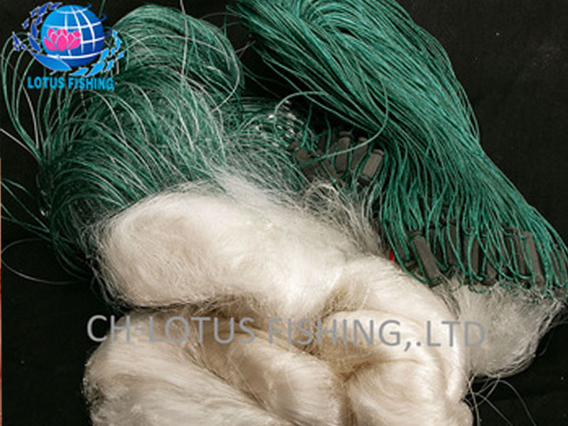 Big Float Green Fishing Nylon Monofilament Three Layer Gill Nets, with  Sinker and Float Cast Net - China Floater Nets and Silk Nets price