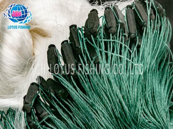 Big Float Green Fishing Nylon Monofilament Three Layer Gill Nets, with  Sinker and Float Cast Net - China Floater Nets and Silk Nets price